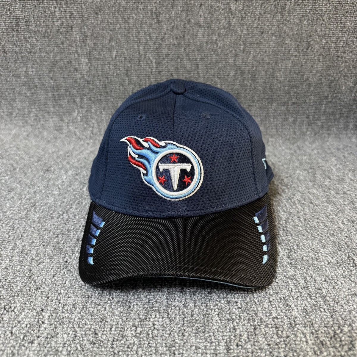 New Era Tennessee Titans NFL Strapback Hat Navy Curved Brim Cap