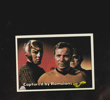 1976 Topps Star Trek # 76 Captured by Romulans