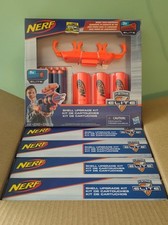 Lot of 6 NERF Elite Shell Upgrade Kits Each with 3 Shells,9 Darts, Shell Holder