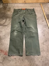 Jesse James Workwear Utility Carpenter Pants Gray Size 40x32