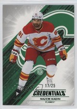 2024-25 Upper Deck Credentials Green 17/25 Nazem Kadri #68 04py