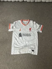 3 AUTHENTIC SOCCER JERSEYS BUNDLE ALL SIZE MEDIUM PLAYER VERSION AND FAN