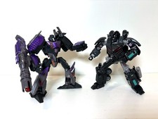 Takara United Darkside Megatron & Optimus 2-pack Black 2011 Tokyo Toy Show WFC