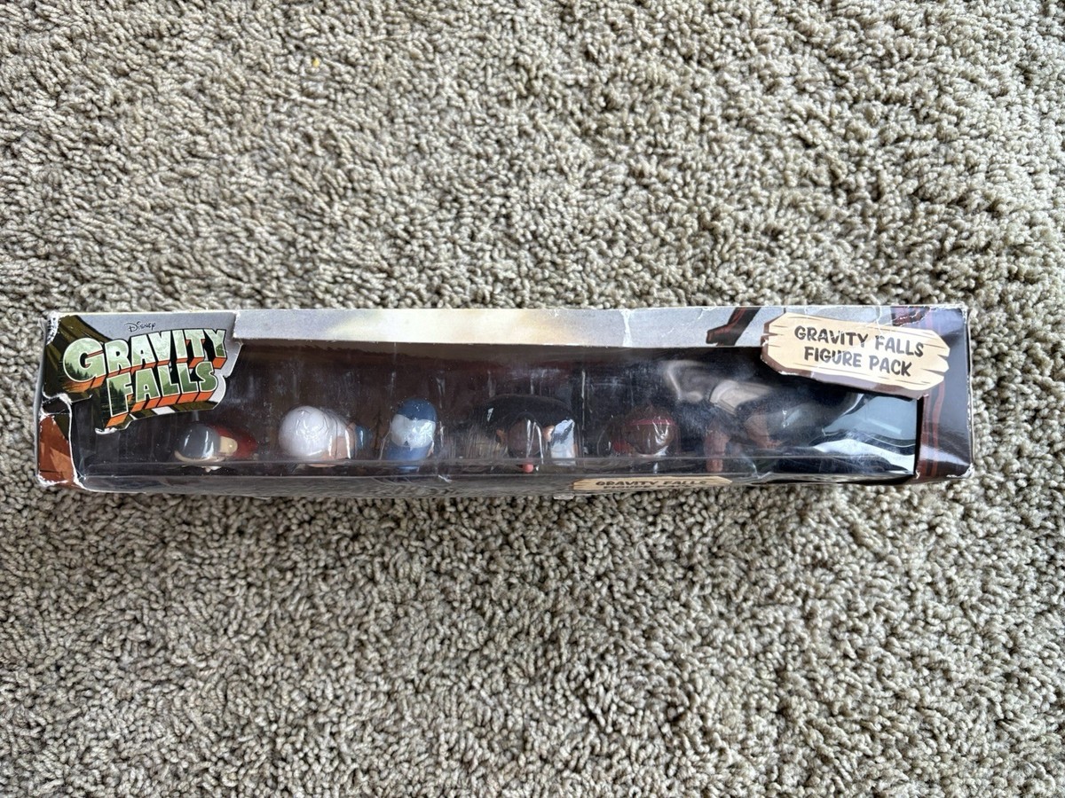 Gravity Falls Jazwares 6-Figure 2” Pack – Sealed, Some Box Damage