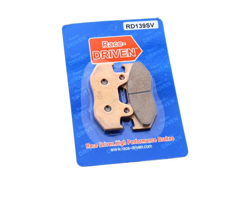 Pastillas de freno traseras para Yamaha Raptor 700 YFM700 2013 - 2023 accionadas por carreras Foto 2 de 2