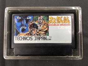 Famicom Software Model Double Dragon Technos Japan FJY10