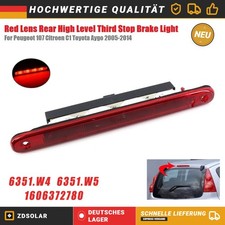 Bremsleuchte Rot LED Dritte Bremslicht Für Peugeot 107 Citroen C1 Toyota Aygo