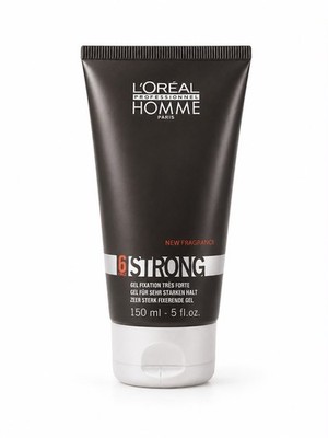 Loreal Professionnel Homme Strong Gel Für Sehr Starken Halt 150ml