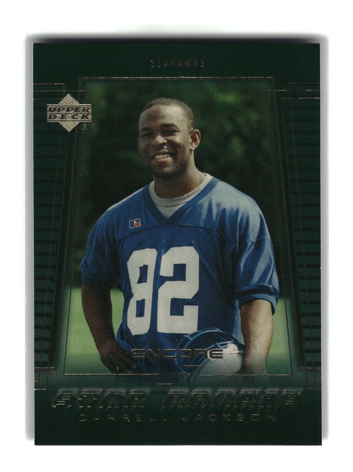 Darrell Jackson RC 2000 Upper Deck Encore #231 Seattle Seahawks