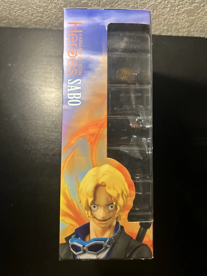Figura de anime Variable Action Heroes 7"" SABO One Piece Megahouse usada - Imagem 3 de 4