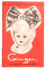 1957 Toy Fair Ed. Cosmopolitan Doll GINGER Catalog fully illus. near mint/mint