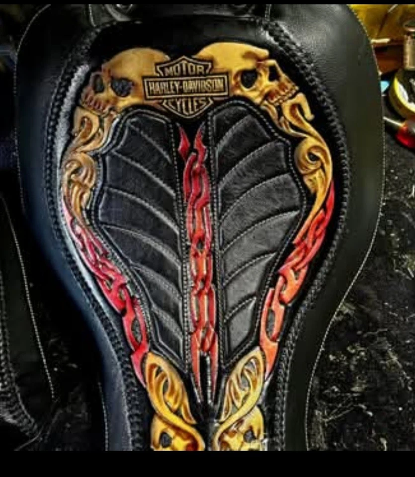 2017 Break Out Seat Suit Harley Bobber Chopper — 第 3/4 张图片