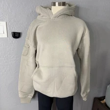 Comfrt Travel Essentials Hoodie, Stone, Small