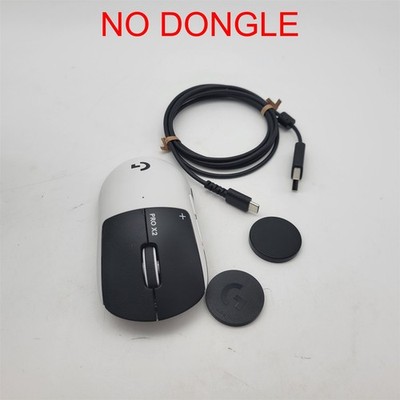 Logitech PRO X2 SUPERSTRIKE Lightspeed Wireless Gaming Mouse, White *NO DONGLE*