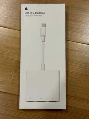 APPLE USB-C TO DIGITAL AV MULTIPORT ADAPTER (MW5M3AM/A) BRAND NEW.