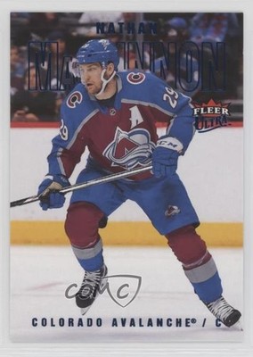 2021-22 Upper Deck Fleer Ultra Blue Foil 259/399 Nathan MacKinnon #164 um0