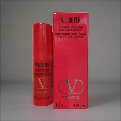 Valentino V-Lighter Dual-Use Hydrating Liquid Face Base Highlight Sample 5ml