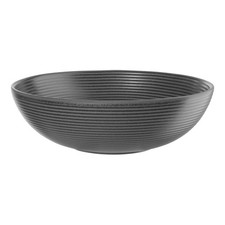 ASA Selection KITCHEN'ART Schale Servierschale Steinzeug Schwarz 29,5 x 9 cm