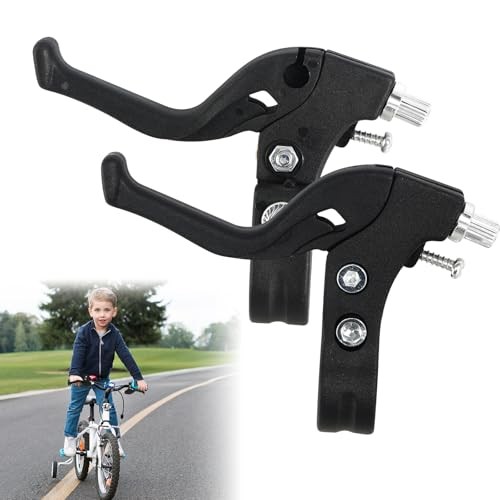 Leviers de frein de vélo enfant légers et ajustables à tirage fluide