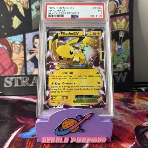 Pokemon Black Star Promos Pikachu Ex 2015 #XY84 PSA 1
