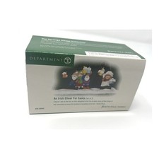 Department 56 An Irish Cheer For Santa Set Of 2 North Pole Srs Accessory 56848