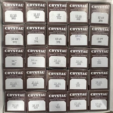 CRYSTAL® Acrylic Watch Crystal 250 pcs- High & Low Dome Part - 1, 2, 3
