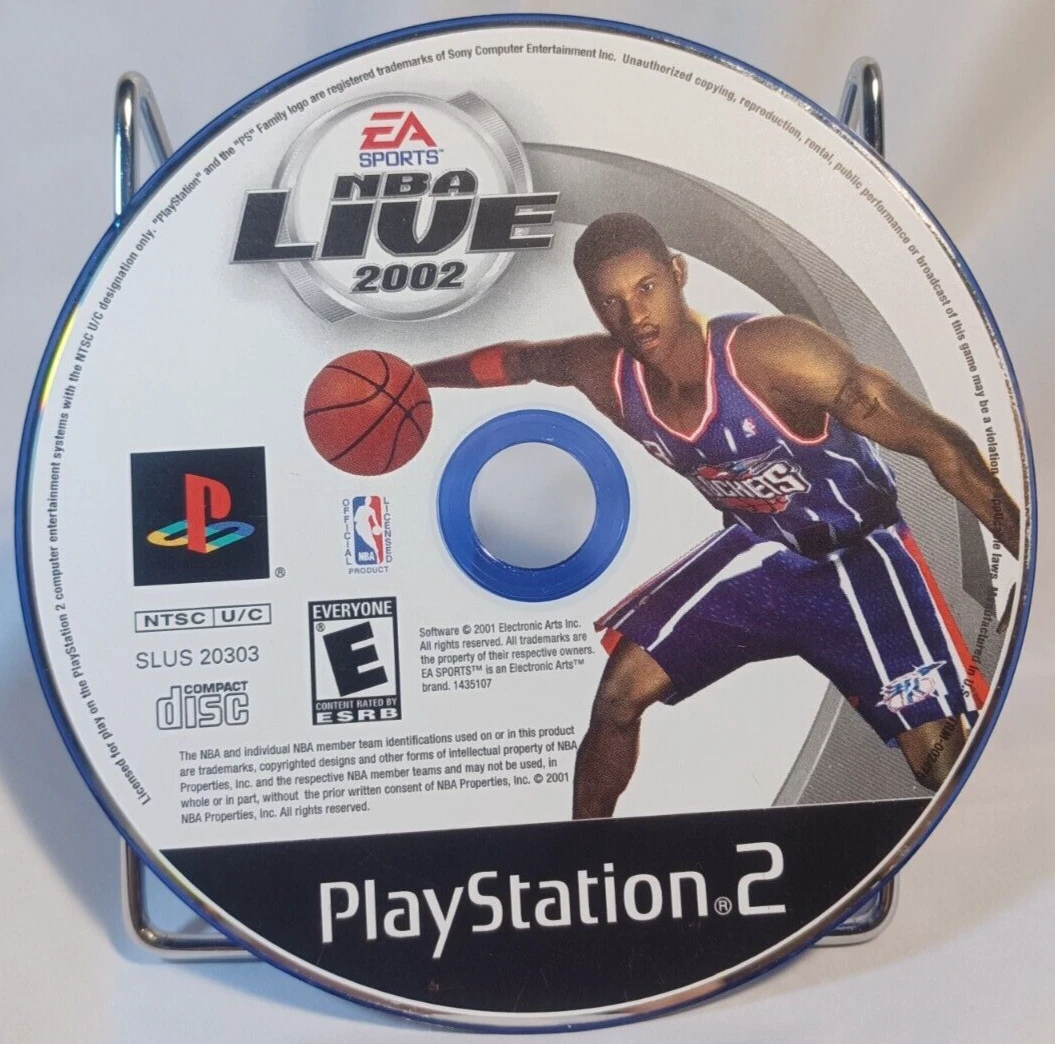 NBA Live 2002 - PS2