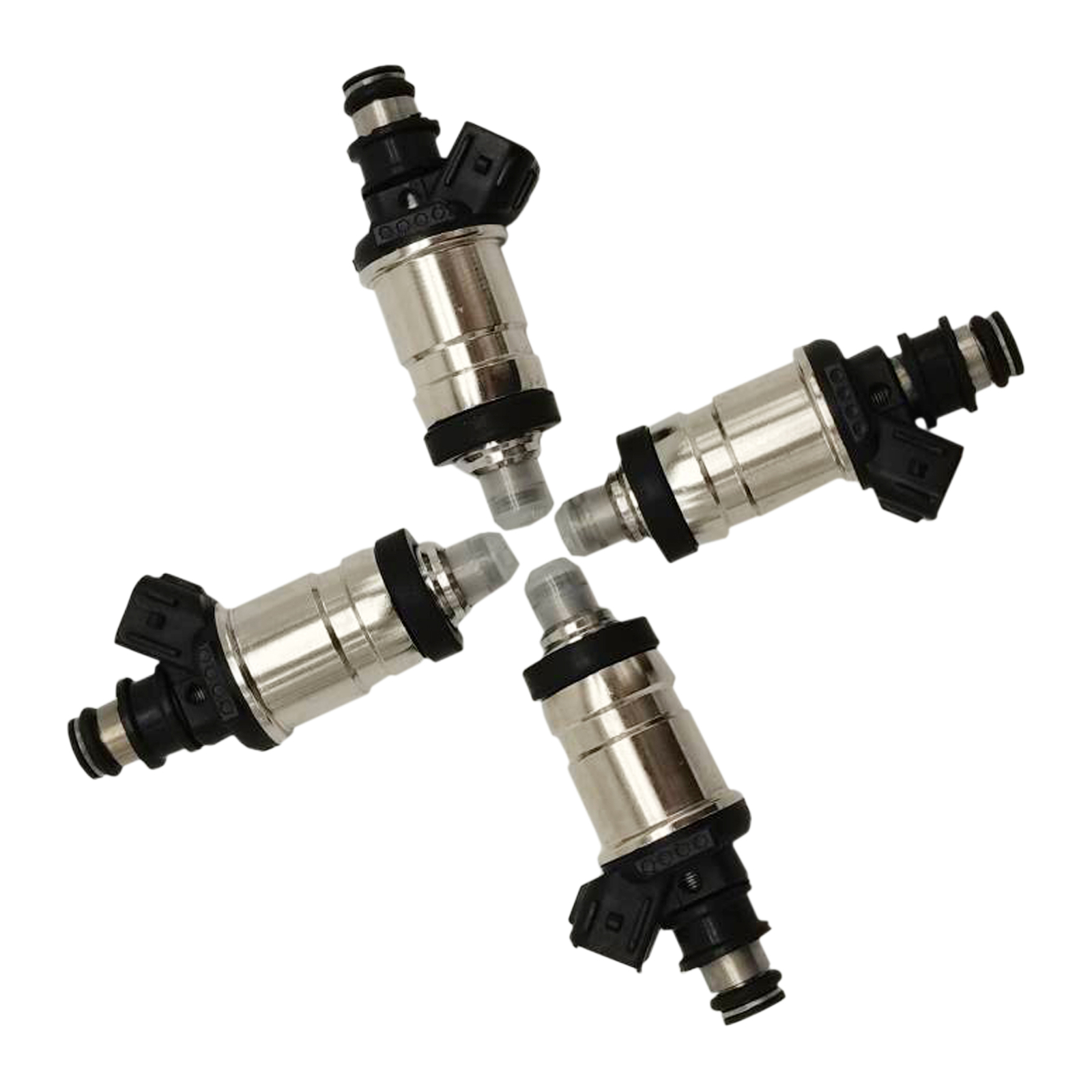 Set of 4 New Fuel Injectors for 9802 Honda Civic del Sol 1.6L 06164
