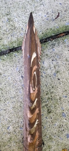 Asmat Cannibal Tribal Folk Art House Blessing Protection New Guinea Pacific - Picture 8 of 8