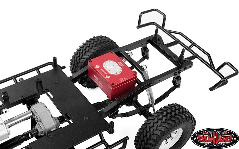 RC4WD Billet Aluminum Scale Fuel Cell Radio Box - Red - Image 4 of 4