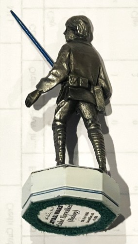 Star Wars Danbury Mint Chess Pewter Luke Skywalker - Picture 3 of 4
