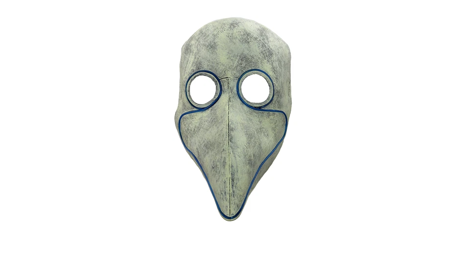 Ghoulish Productions Doctor Peste LED Latex Face Mask Horror Halloween Cosplay - Image 2 of 4