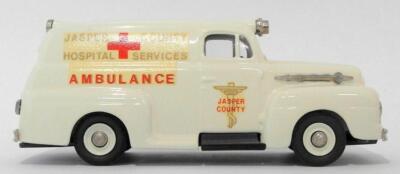 Brooklin 1/43 Scale BRK42 008 - 1952 Ford F1 Ambulance Jasper