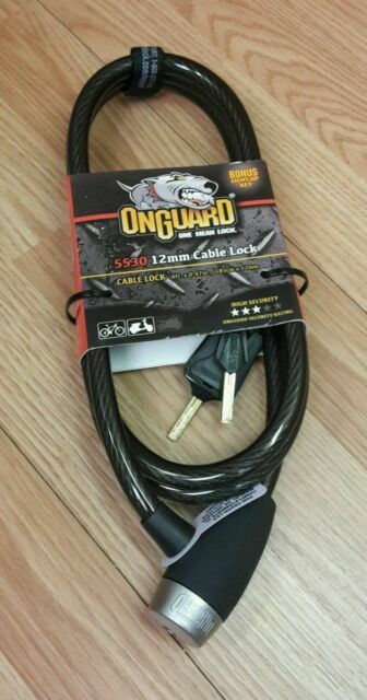 onguard bike lock lost key