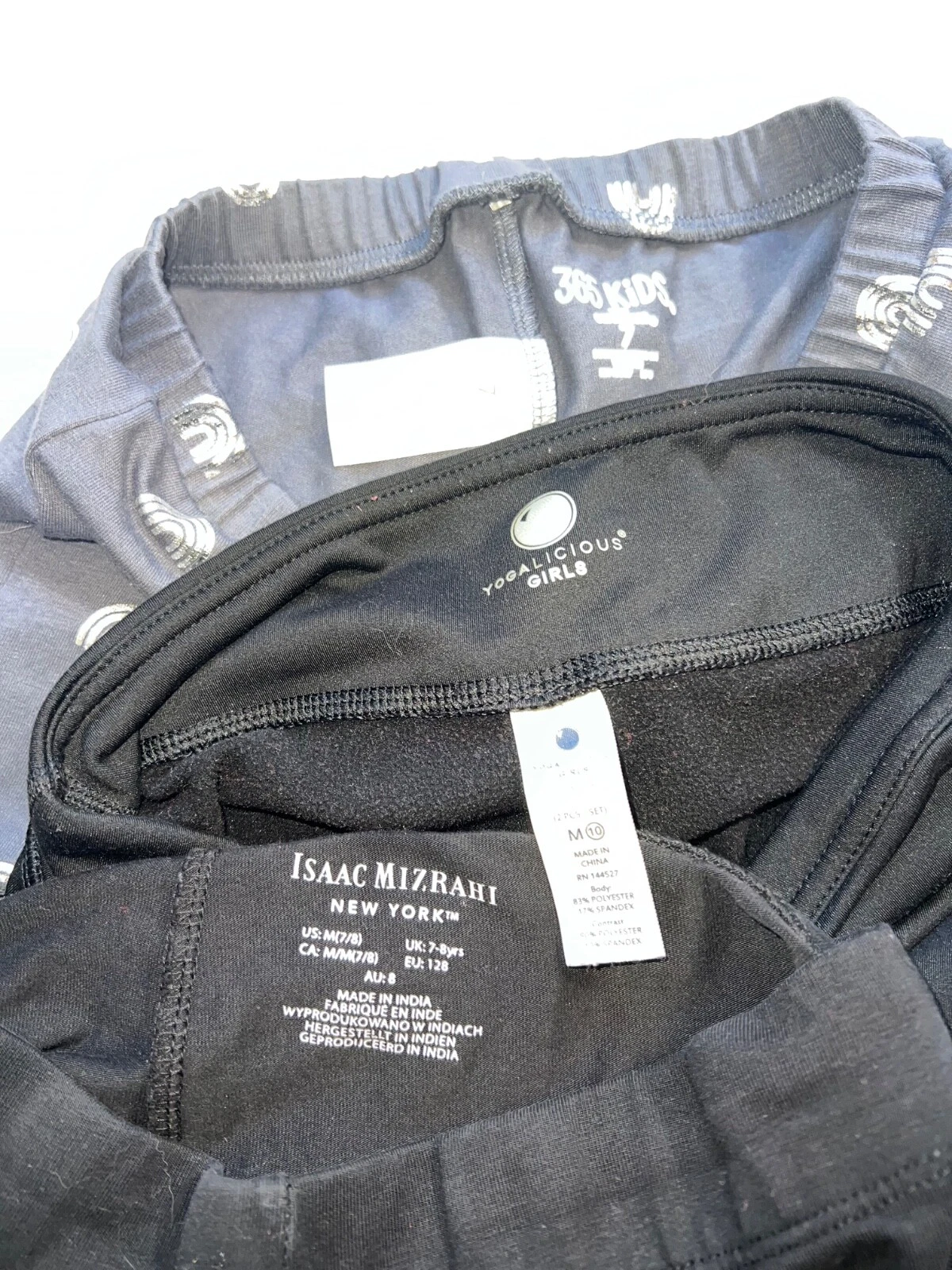 yogalicious lot of 3 pants leggings