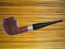 Pfeife Mastro de Paja Rococo Sandblast-Brown 3  9 mm Pipe Pipa