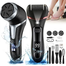 Rechargeable Electric Callus Dead Skin Remover Foot File Grinder Pedicure Kit