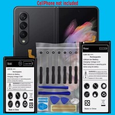 Main Sub 2380mAh 2220mAh Battery Tools f Samsung Galaxy Z Fold 3 5G SM-F926U