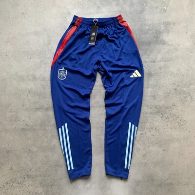 SPANIEN 2024/25 TRAINING FUSSBALL TIRO HOSE ADIDAS TRACK JOGGINGHOSE GR. L