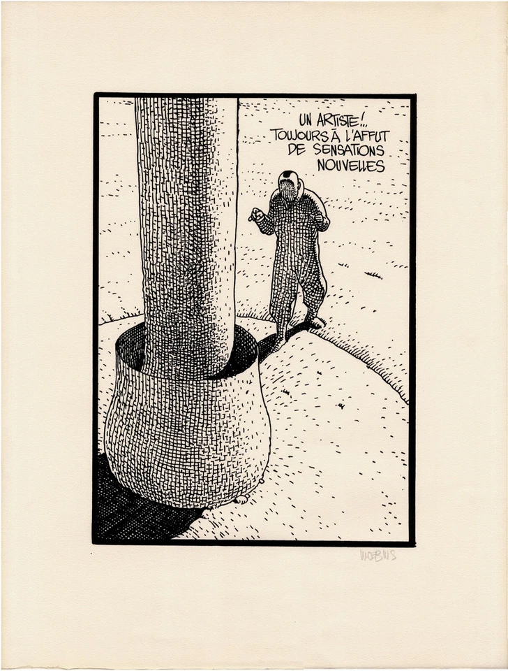 MOEBIUS GIRAUD SERIGRAPHIE TUEUR DE MONDE Ex. HC/signé - GENTIANE 1983 - Photo 1/1