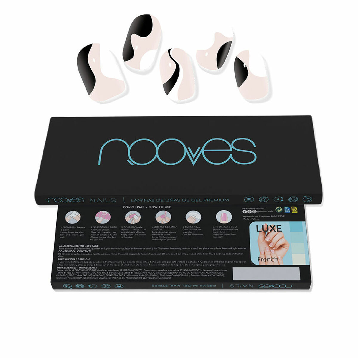 Gel Nail Foils Nooves So twirl [20 Unità]