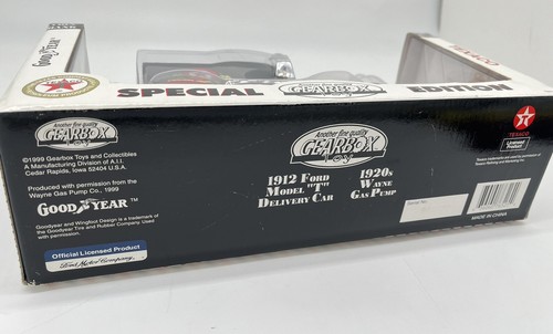Gearbox Texaco Special Edition 1912 Ford Model T Coin Bank & Wayne Gas Pump Mint - Picture 7 of 7
