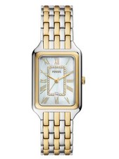 Fossil ES5305 Damenuhr Edelstahl RAQUEL Bicolor