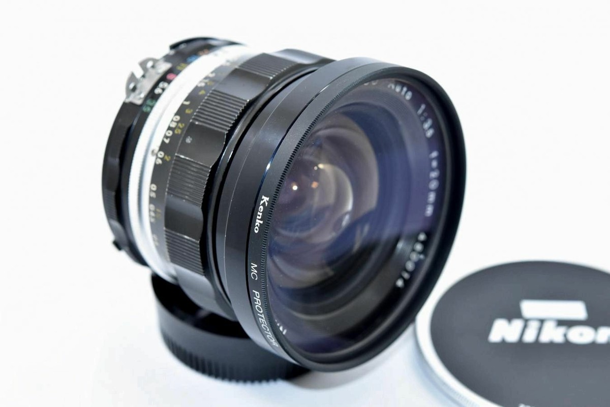 Nikon Nikkor-UD Auto 20mm F3.5 Ai-Converted Lens Excellent from Japan F/S
