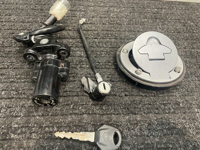 15-18 Yamaha YZF R3 300 Oem Lock Set Ignition Gas Cap Trunk Key