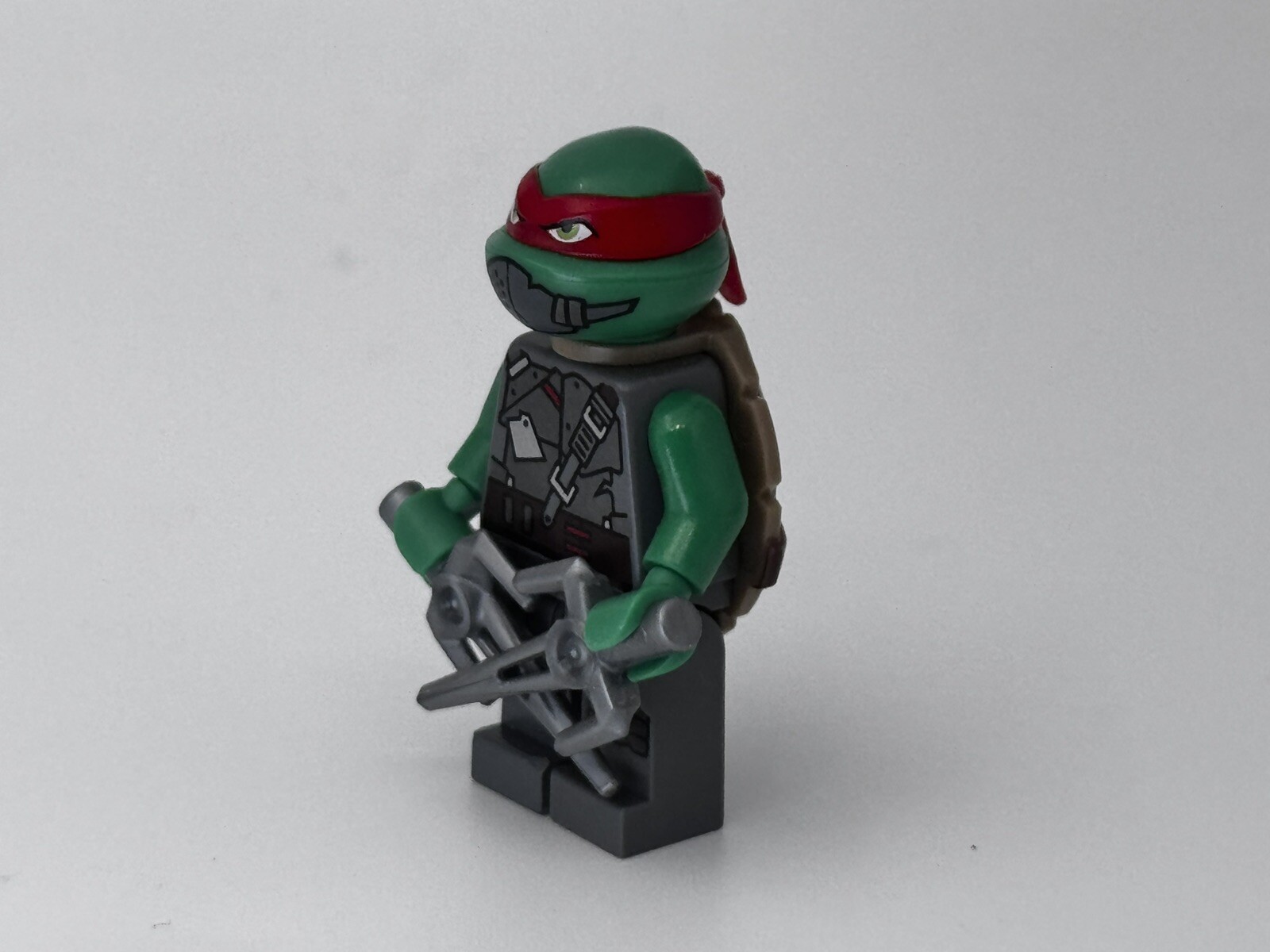 Lego Raphael Weapon LEGO Raphael With Armor Minifigure Teenage Mutant Ninja Turtles TMNT ...