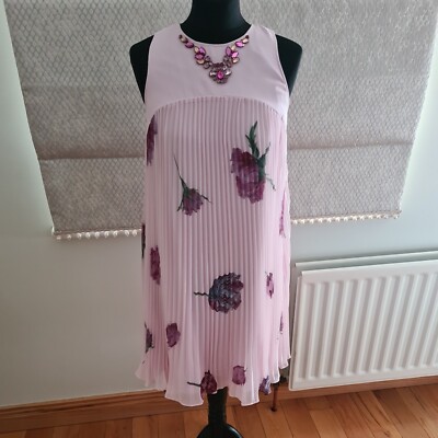 Robe Ted Baker Taille 2 Noire - Style Fit & Flare Courte - Neuve Sans étiquettes