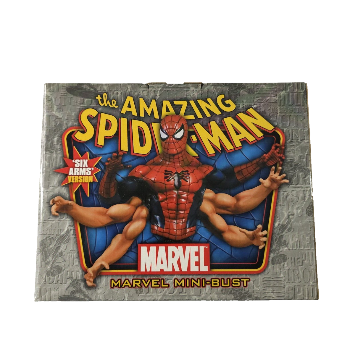 ✷ SUN- FIRE ✷  MARVEL MINI-BUST X-Men Sunfire Mini-Bust in the Box – The Toys Time Forgot
