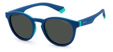 POLAROID KIDS PLD 8048/S 465 AZURE GREEN 45/18/130 JUNIOR Sunglasses