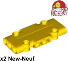 Lego technic 2x panel flat panel plate 3x7x1 yellow/yellow 71709 NEW